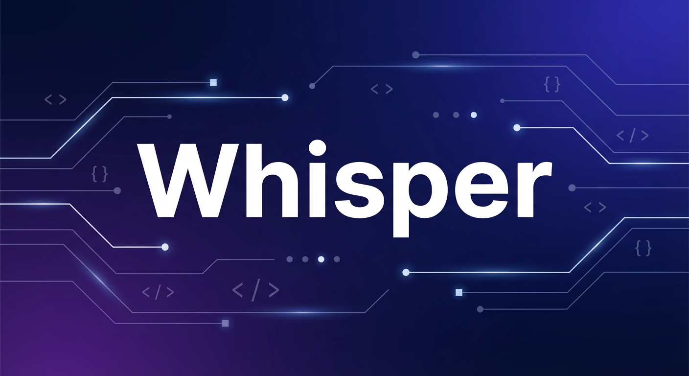 Whisper: Recunoaștere Vocală Open Source Eficientă