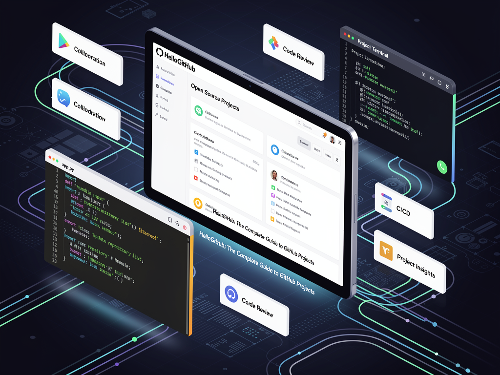 HelloGitHub: Ghidul Complet pentru Proiecte GitHub