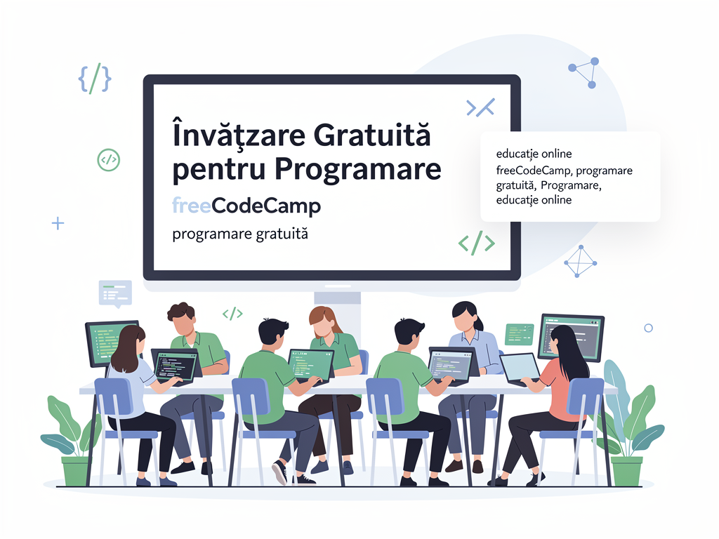 freeCodeCamp: Învățare Gratuită pentru Programare