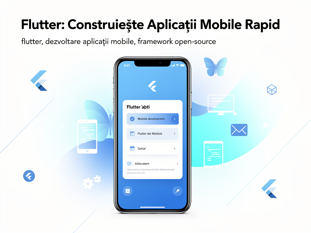 Flutter: Construiește Aplicații Mobile Rapid
