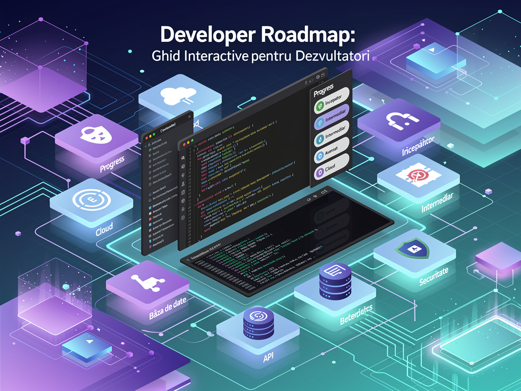 Developer Roadmap: Ghid Interactiv pentru Dezvoltatori