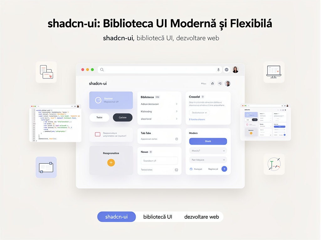 shadcn-ui: Biblioteca UI Modernă și Flexibilă