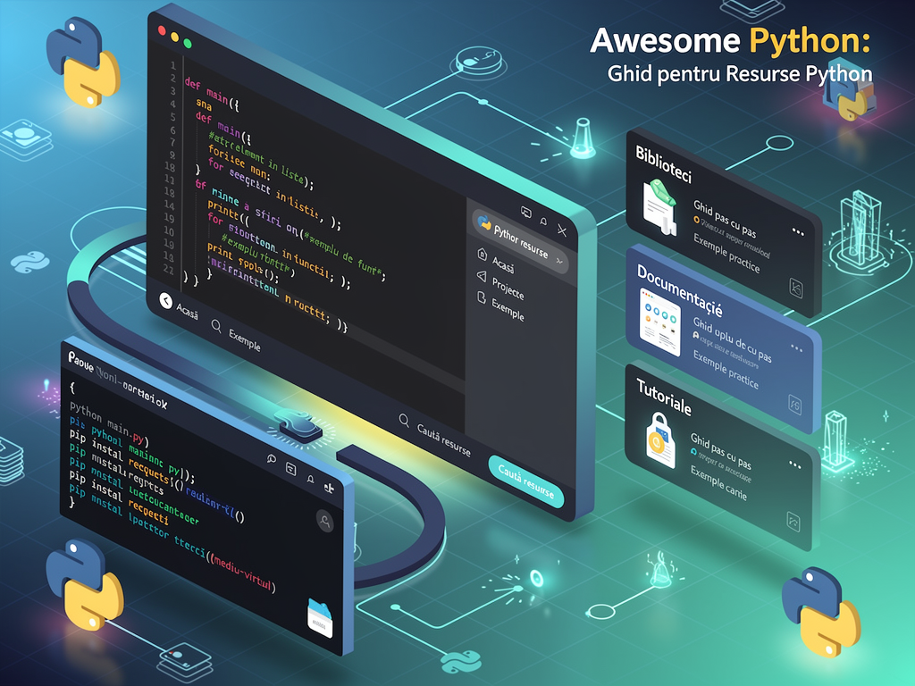 Awesome Python: Ghid pentru Resurse Python