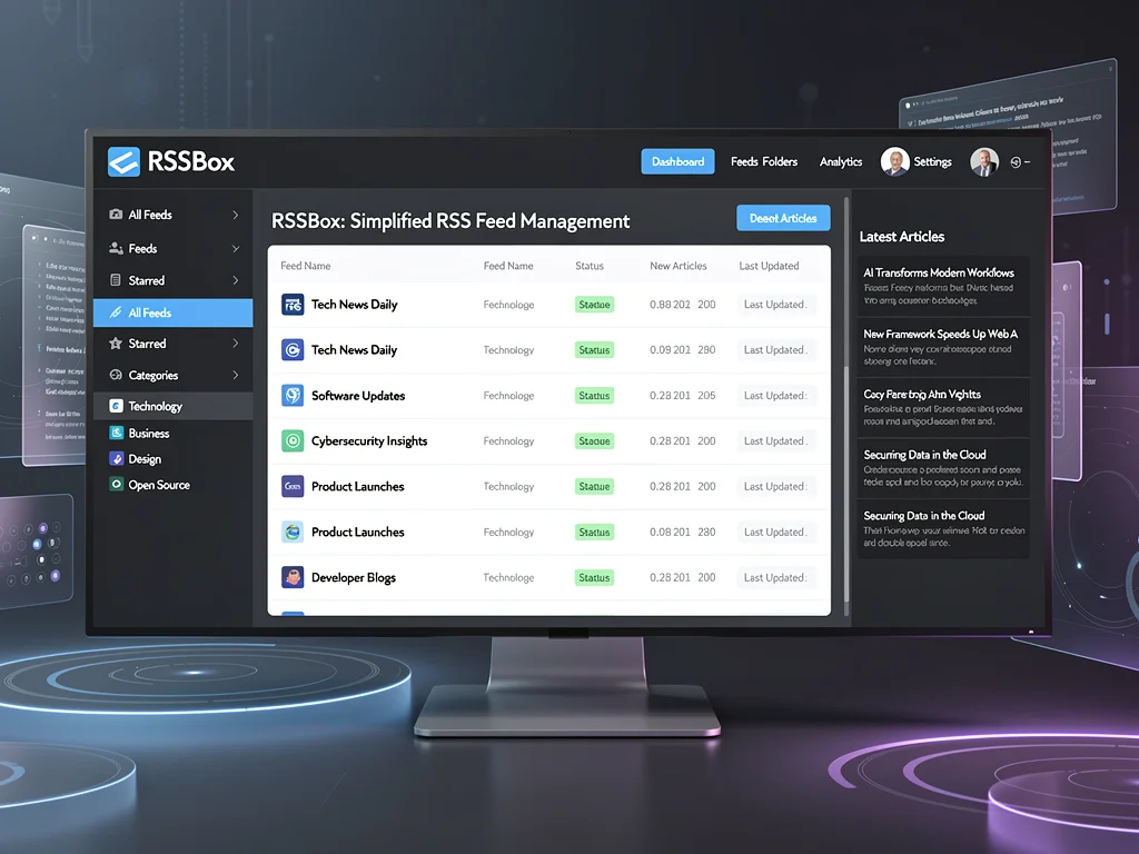 RSSBox: Gestionarea Fluxurilor RSS Simplificată